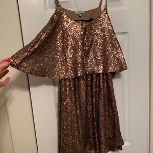 Cooper sequenced mini dress. Never worn